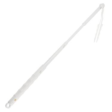 Imagem de Substituição de alça para refil Swiffer Duster, alça estendida ajustável telescópico longo extensível kit espanador comprimento ajustável vara espanador apenas para acessórios de limpeza