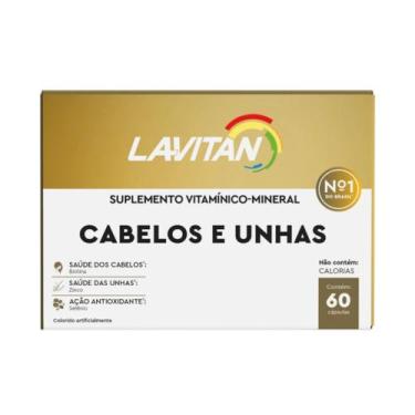Imagem de Lavitan Hair Cabelos E Unhas Cimed com 60 capsulas