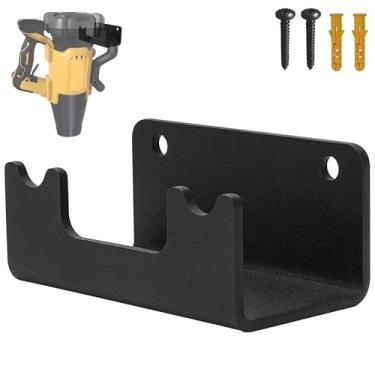 Imagem de KSWLOR Suporte de parede de metal para soprador de folhas Dewalt 20 V, suporte de parede para soprador, adequado apenas para modelos DCBL722, acessórios de soprador de folhas, suporte de ferramentas e