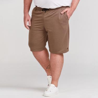 Imagem de Bermuda Masculina Moletinho Shorts Plus Size-Masculino