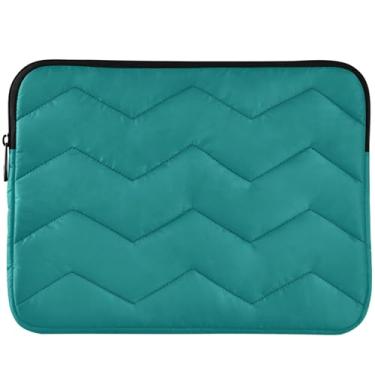 Imagem de Bolsa universal para laptop verde-azulado de 13 a 14 polegadas, acessórios de computador para MacBook Pro de 14 polegadas