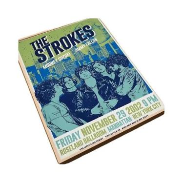 Imagem de Pop Rock Band The Strokes Poster Casa Sala de estar Quarto Bar Café De