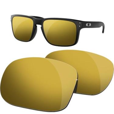 Imagem de Lentes de reposição polarizadas para óculos de sol Oakley Holbrook - várias opções (deserto do Saara)