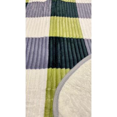 Imagem de Cobertor Casal Com Sherpa Super Quentinha Manta Com Forro de Lã Estamp