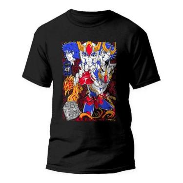 Imagem de Camiseta Ikki De Fênix V04 Cdz Os Cavaleiros Do Zodíaco - Kamisetas Ot