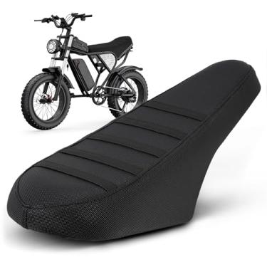 Imagem de USTPO Capa de assento Ebike para Ridstar Q20/Q20 Pro Lite E-Bike bicicleta elétrica antiderrapante almofada macia preta