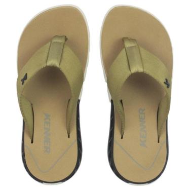 Imagem de Chinelo Kenner Rakka Baunilha Preto Caqui-Unissex