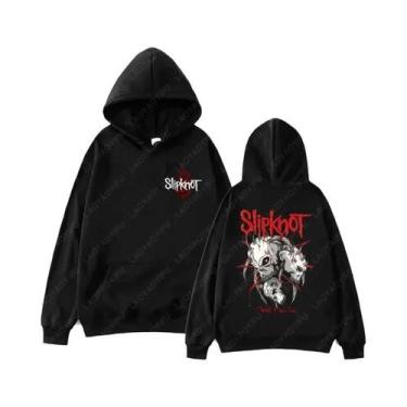Imagem de Moletom Unissex Retro S-Slipknot, Suéter Casual Quente, Pulôver De Mod