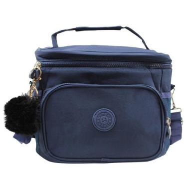 Imagem de Frasqueira térmica grande acompanha chaveiro com alça transversal impe