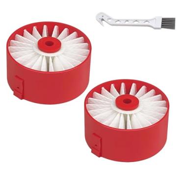 Imagem de MengTiger Pacote com 2 filtros HEPA para Craftsman V20 CMCVS001D1, para Black & Decker BSVF1 BSV2020 BSV2020G BSV2020P aspirador de pó com escova de limpeza, peça # N665227, N858184