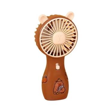 Imagem de Mini Ventilador Portátil USB De Verão Com Design De Lontra, Presentes 