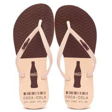 Imagem de Chinelo Feminino Coca-Cola Truist Rose Claro - CC4397-Feminino
