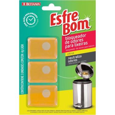 Imagem de Esfrebom Bloqueador de Odor para Lixeira de Fácil Aplicação com Fragrâ