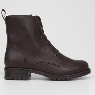 Imagem de Bota Coturno Cano Curto Mooncity Básico Feminino-Feminino