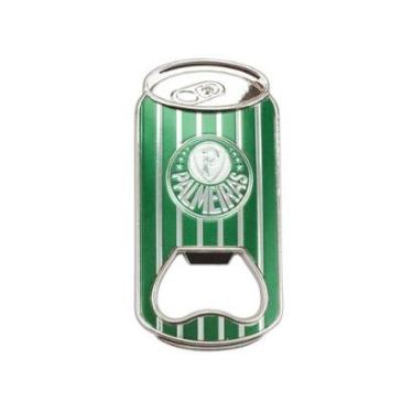 Imagem de Ímã Abridor Forma Lata 8.5x4cm - Palmeiras-Unissex