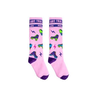 Imagem de Meia Traxart Inline Infantil Dancing GC-355, Rosa, Único 35 ao 44