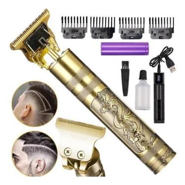 Imagem de Maquina Dragão de Cortar Cabelo Acabamento Dragão - Kemon