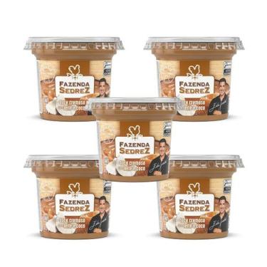 Imagem de Combo Doce Cremoso Com Leite e Coco 400g Fazenda Sedrez - 5 unid