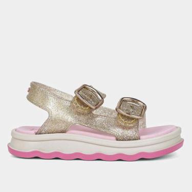 Imagem de Sandália Infantil Grendene Zaxynina Partner Menina, Dourado, 20