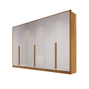 Imagem de Guarda-roupa Casal 6 Portas 9 Gavetas 2,70m - Ibiza Bianchi