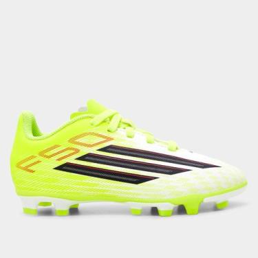 Imagem de Chuteira Campo Infantil Adidas F50 Club, Preto, 32