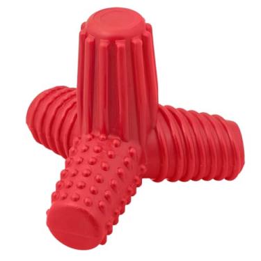 Imagem de Pet Games Mordedor Tridimensional 4 Dogs Nylon Vermelho Tamanho G Para Cães