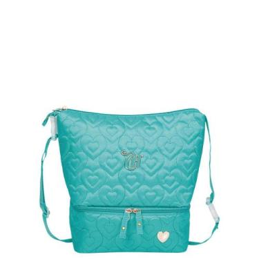 Imagem de Lancheira 2 Compartimentos Capricho Crush Azul - Turquesa - Sestini, A