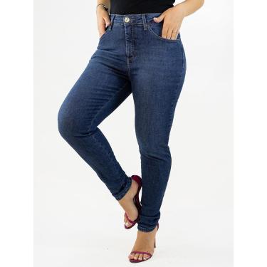 Imagem de Calça Feminina Skinny Alta Jeans Tradicional Elastano Anticorpus-Feminino