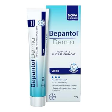 Imagem de Bepantol Derma Hidratante Multirrestaurador, Pele Seca e Extrasseca, Hidratação Profunda, 40g