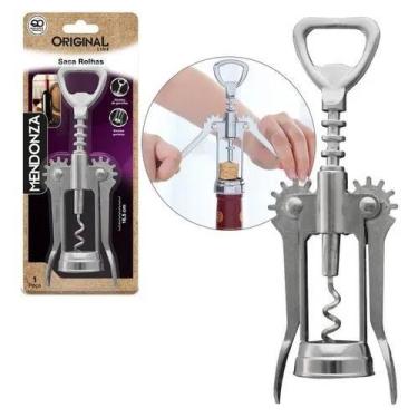 Imagem de Abridor De Garrafa Saca Rolha Vinho Aco Inox Sl0251 - Congratulations 