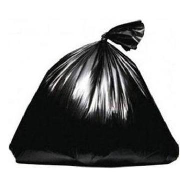 Imagem de Saco De Lixo Preto Lemeplas 20 Litros Com 100 Unidades