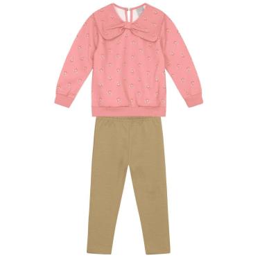 Imagem de Conjunto infantil menina estampa de flores Mundi-Feminino