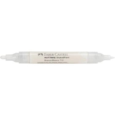Imagem de Marcador Multimark Ponta Dupla Branco Faber-castell - Faber Castell