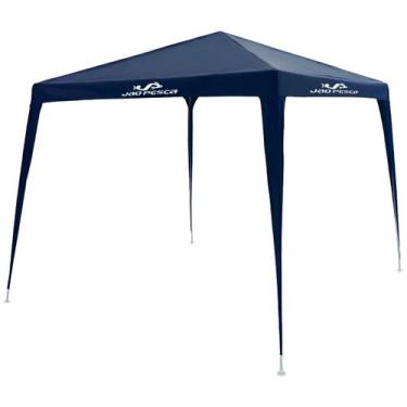 Imagem de Gazebo Desmontavel 24mm JP3301 3x3x2,45m - - Atrio, Sem cortinas, AZUL