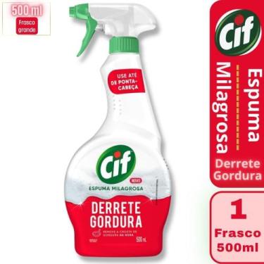 Imagem de Cif Limpador Espuma Milagrosa Especialista Derrete Gordura 500 ML