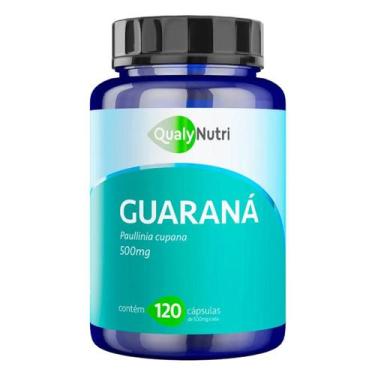 Imagem de Guaraná Em Pó Suplemento Natural Concentrado QualyNutri 120 Capsulas