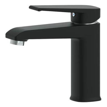 Imagem de Torneira Monocomando Lavatório Preto Loren Shape Lorenzetti Preto Fosc