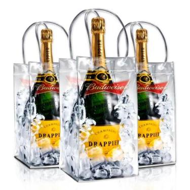 Imagem de Kit 3 Sacolas Ice Bag Térmica Budweiser