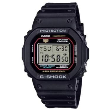Imagem de Casio Relógio analógico unissex DW-5600RL-1ER de quartzo com pulseira, pulseira