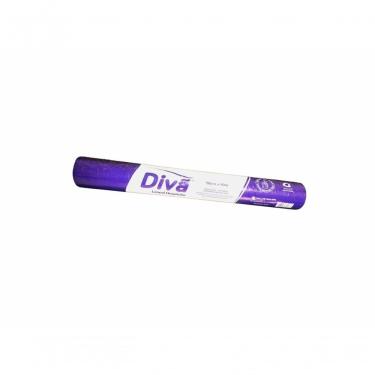 Imagem de Lençol de Papel Descartável em Rolo Diva Cosméticos 100% Celulose Virgem Ph Neutro Resistência à Umidade 50CMx50M Diva