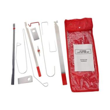 Imagem de Kit Universal De Bloqueio De Portas 9 Peças - Conjunto Profissional De