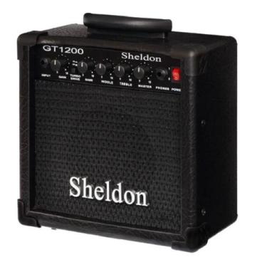 Imagem de Amplificador Guitarra Sheldon Gt-1200 15W Rms - Preto
