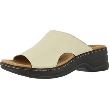 Imagem de Trotters Plataforma feminina Nara, Osso, 6 Wide