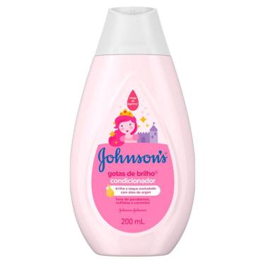 Imagem de Condicionador Johnson`s Baby Gotas De Brilho 200ml