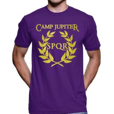 Camiseta Percy Jackson Acampamento Meio-Sangue Unissex - Hot