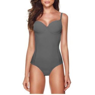 Imagem de Cinta modeladora feminina body redutor afina cintura bojo Liebe 