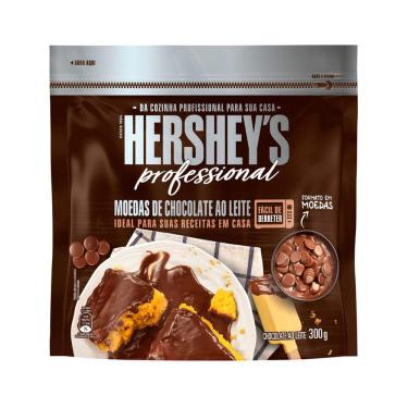 Imagem de Chocolate ao Leite em Moedas Hershey`s Professional 300g