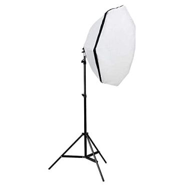Imagem de Kit de Iluminação Softbox Octogonal com Tripé Universal Tudoprafoto FT - 2000