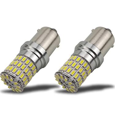 Imagem de Lâmpadas de LED de substituição para luzes de freio traseiras iBrightstar mais recentes 9-30V Extremamente Brilhantes 1157 2057 2357 7528 BAY15D, vermelho brilhanteiBrightstar 1156/BA15S iBrightstar-1156-3014-66W