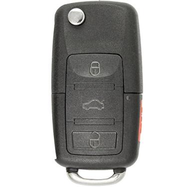 Imagem de Keyless2Go chaveiro de substituição para carro sem chave para veículos que usam FCC KBRASTU15 e NI04T